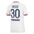 Camisola Paris Saint-Germain Lionel Messi 30 Equipamento Quarto 2021-2022 Manga Corta